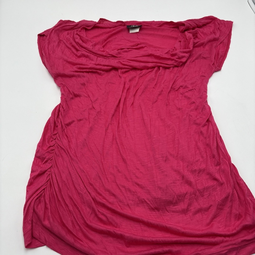 JKLA California Women's Top Hot Pink Size‎ Extra Large Short Sleeve Casual Wear